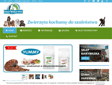 Tablet Screenshot of crazyworldpets.pl